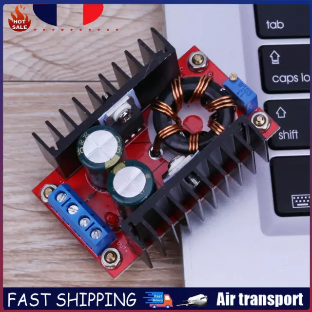 Durable 150W DC-DC Boost Converter Adjustable Step Up Power Supply Module FR