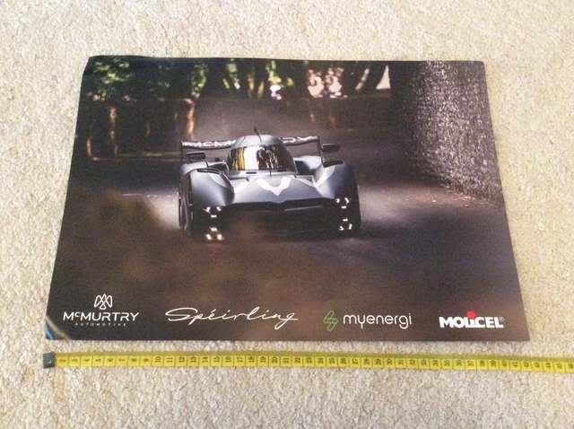 McMurtry Automotive Speirling Poster Goodwood Festival of Speed 2023