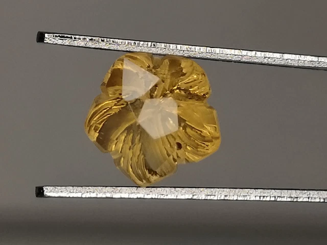 Citrine naturelle du Brésil - Fleur 2.37 Carat