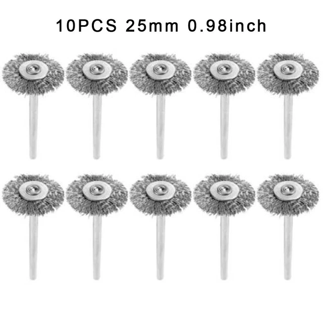 Steel polishing Brush 25mmStainless Steel Wire Brush For Grinder Rotary Tool