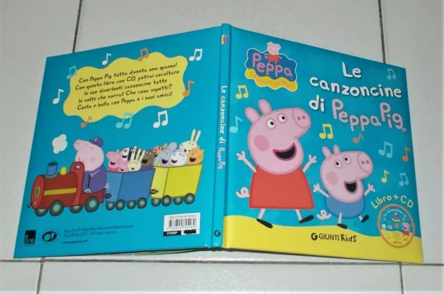 LIBRO + CD LE CANZONCINE DI PEPPA PIG - Giunti Kids 2012 Neville Astley EUR  4,50 - PicClick IT