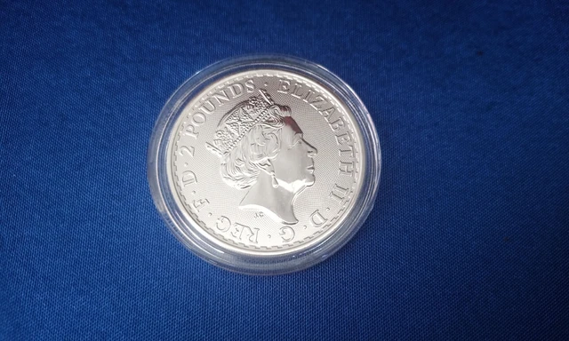 2021 BRITANNIA 1 oz Silver Bullion Coin – .999 Fine Silver – Royal