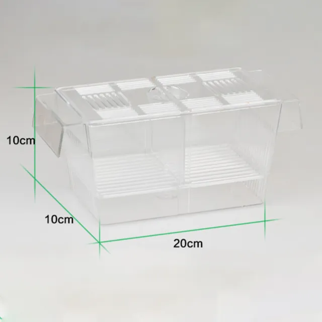 Transparent Fish Tank Breeding Isolation Box Aquarium Incubator Hatching Boxes 2