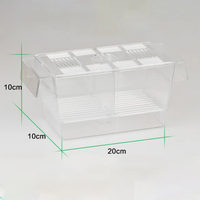 Transparent Fish Tank Breeding Isolation Box Aquarium Incubator Hatching Boxes 2