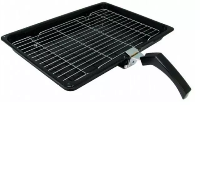 Beko Hotpoint Creda Indesit Belling Bosch Candy Ikea Grill Pan Tray + Handle