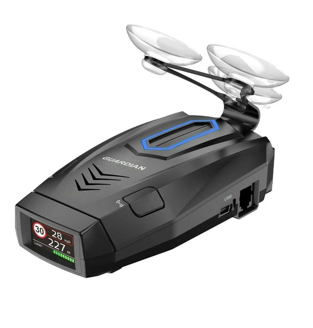 DRIVESMART GUARDIAN RADAR Laser and GPS Speed Camera Detector Detection