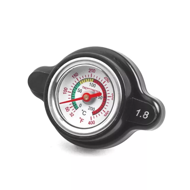 High Pressure Radiator Cap With Temperature Gauge 1.8 Bar For Honda Yamaha Motor