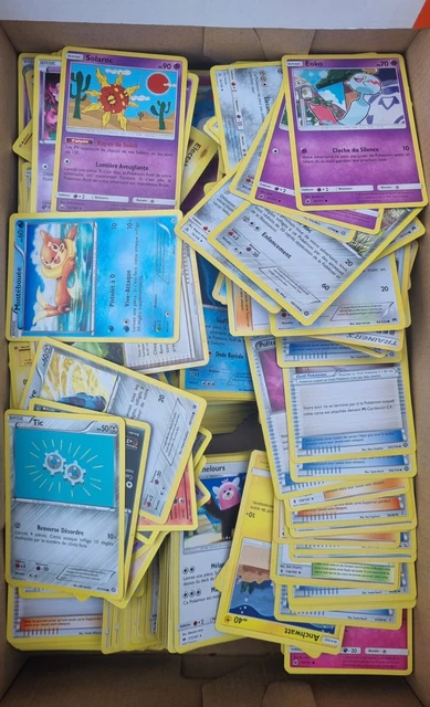 Lot plus de 800 cartes Pokemon en vrac