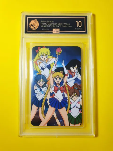 (B) Sailor Scouts Moon Pretty Guardian Goddess Story Card Anime Graded 10 waifu