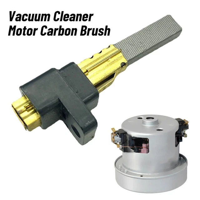 Replacement Carbon Brushes For Water Vacuum Cleaner Motors - 6.3x11x32mm With Spring