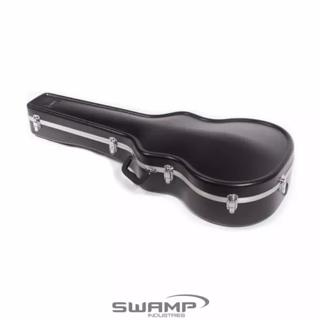 SWAMP Mini Jumbo Acoustic Guitar Hard Case  ABS Style fits Dreadnought NEX EA GA