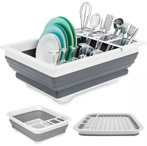 TILTED DISH RACK White 9.99 PicClick