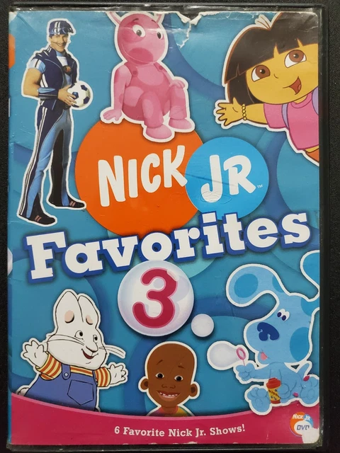 NICK FAVORITES DVD Dora Backyardigans Blue's Clues