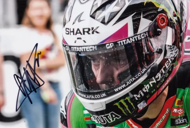 Alex Lowes Hand Signed 12x8 Photo Kawasaki Racing WorldSBK 2