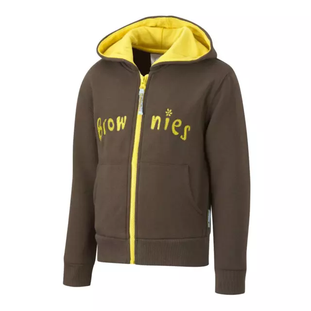 Brownie Hooded Top Brownies Official Uniform Girls Kids Free Delivery