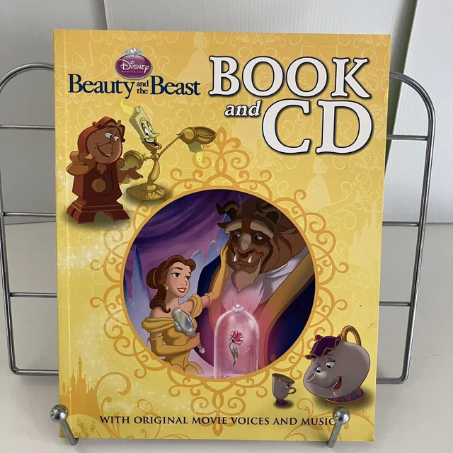 BEAUTY AND THE Beast Hardcover Read Along Book and CD Original Movie ...