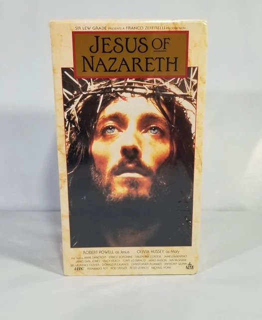 JESUS OF NAZARETH vhs movie 1992 tape set new sealed £7.38 - PicClick UK