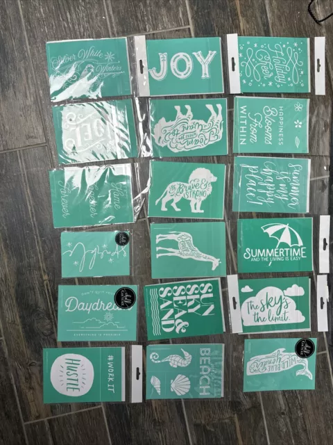 Chalk Couture Transfers LOT Of 18New Package Transfers Vintage Truck And Kids