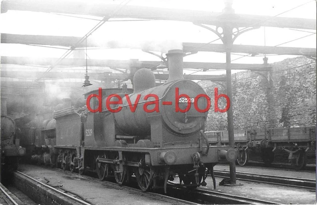RAILWAY PHOTO LMS 3F 52509 Workington Shed 1950 Furness Pettigrew 0 6 0 railway-photo-lms-3f-52509-workington-shed-1950-furness-pettigrew-0-6-0