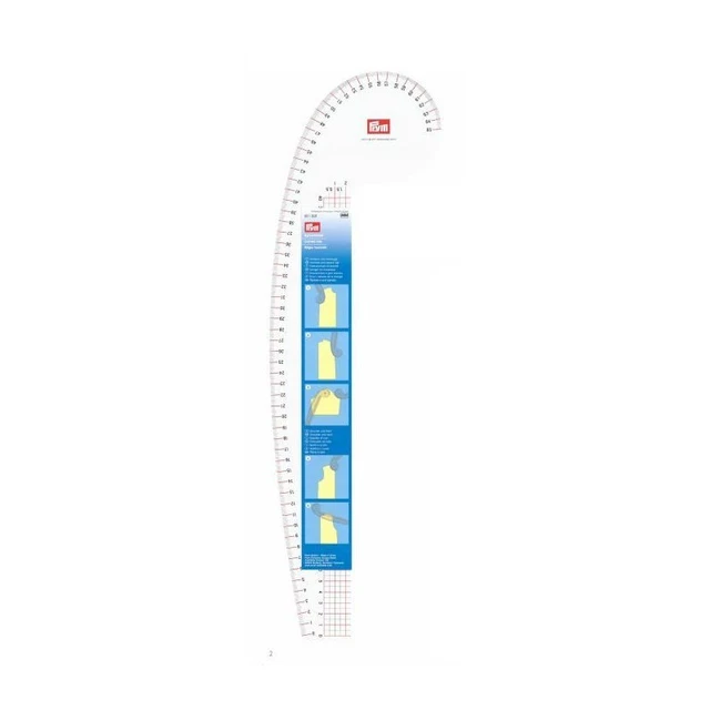Línea de curva orificio de brazo y bola de brazo Prym WW611501 Línea de curva orificio de brazo y bola de brazo Prym WW611501