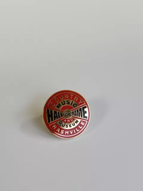 Country Music Hall of Fame & Museum Souvenir Lapel Pin Nashville Tennessee