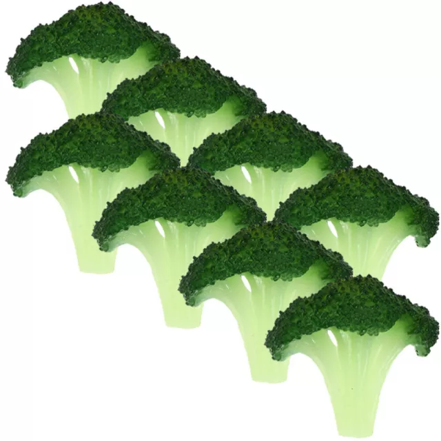 8 Stücke Künstliche Brokkoli Simulation für Home Restaurant Deko