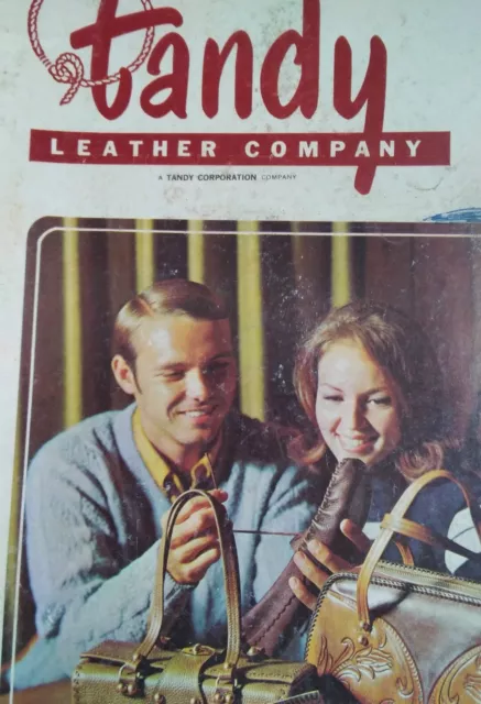 1950's Tandy Leather Kits Catalog Vintage Leatherworking Magazine New  Billfold
