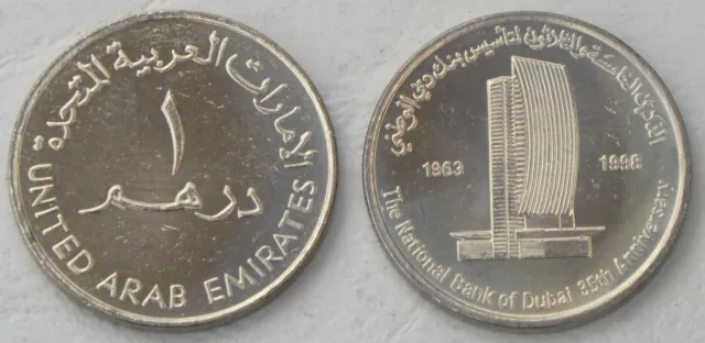 Vereingte Arabische Emirate / United Arab Emirates 1 Dirham 1998 p32 unz.