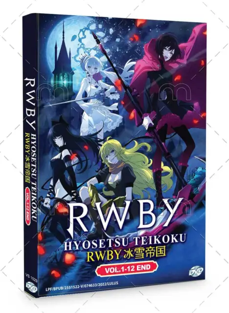 RWBY : DVD Hyousetsu Teikoku (Rwby) (Ep 1-12 fin)