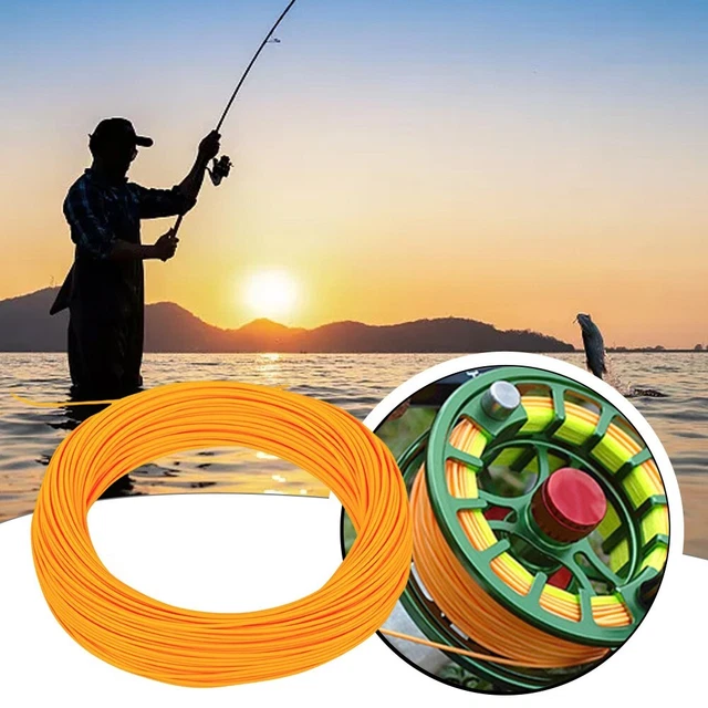 LIGNE DE MOUCHE professionnelle truite noyau creux ligne flottante avec