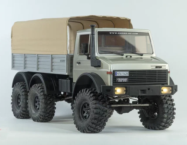 CROSSRC 1/10 RC Crawler Car EMO NT6 6x6 Remote Control Off-road ...