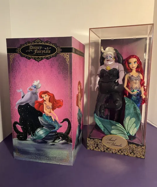 Disney Designer Dolls Ariel & Ursula The Little Mermaid Limited Ed #2939/6000