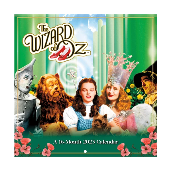 TRENDS INTERNATIONAL 2023 The Wizard of Oz Wall Calendar w 15.99