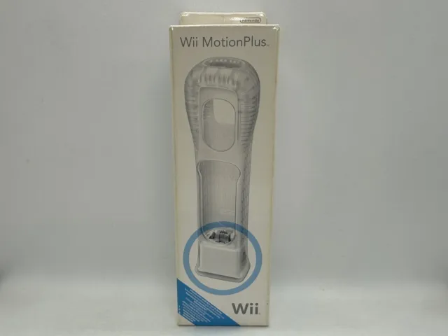 NINTENDO WII MOTION PLUS ADAPTER NEU & SEALED (Controller, weiß, RVL-026)