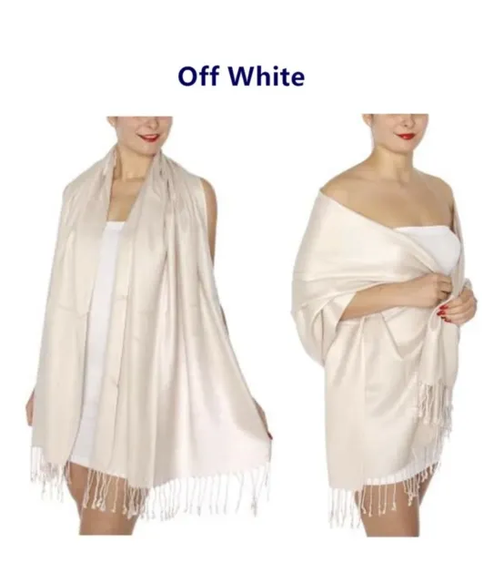 Soft Luxurious Pashmina Cashmere Wrap shawl s Cashmere Wool Silk Feel Scarf