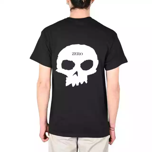 Zero Big Skull S/S T-Shirt - noir/blanc