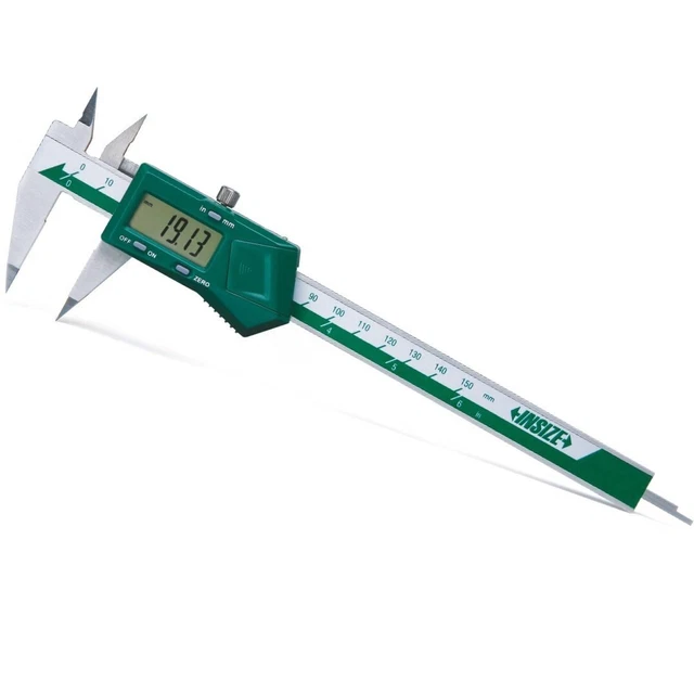 Insize 1183-150A Digital Outside Point Caliper Range 0-150mm/0-6"