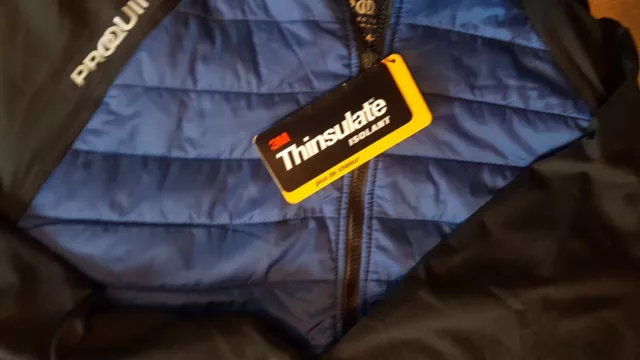 ProQuip Therma Tour Full Zip Quilted Front Jacket Size XXL Colour True/Blue 2