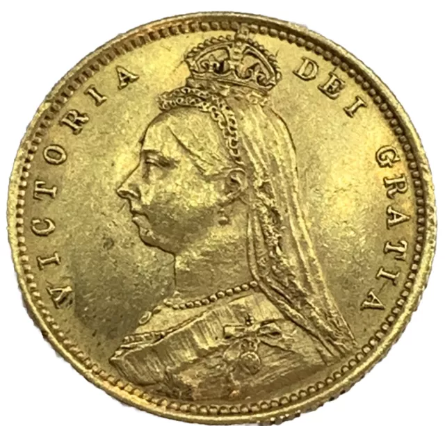 1892 Half Sovereign Gold Coin