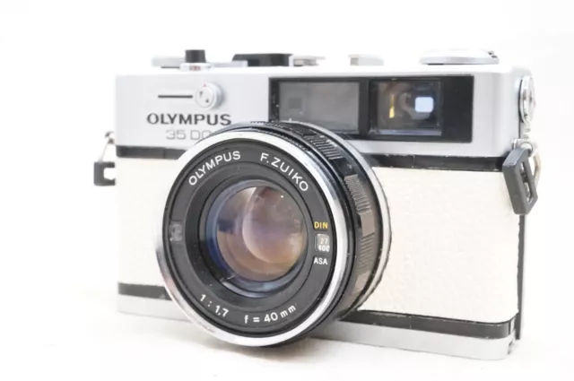[Near MINT] Olympus 35 DC Silver 35mm Rangefinder Film Camera from JAPAN