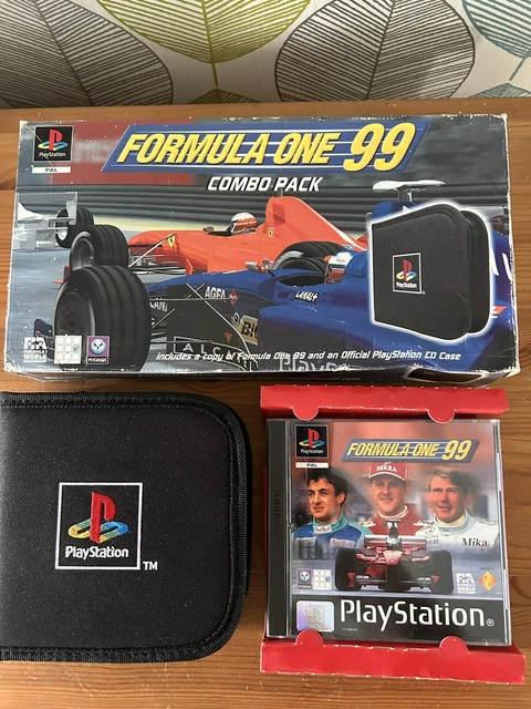 Pack Combo PlayStation : PSone + Écran TFT Couleur LCD Et 2 Jeux – Console Rétro PAL