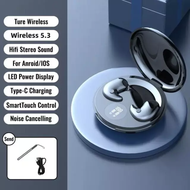 NOISE CANCELING SLEEP Headphones 2024 New Invisible Comfortable Wireless Stereo∑ EUR 9,10