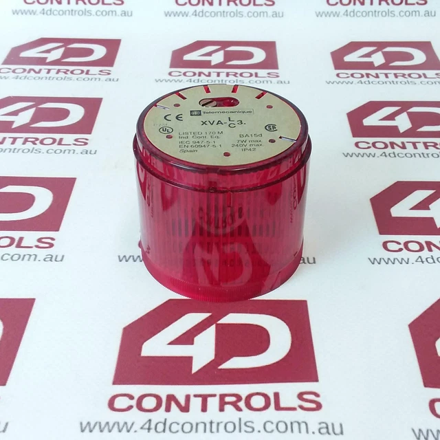 XVA-C34 | Telemecanique | Stack Light Red Steady 240V Max, Opened