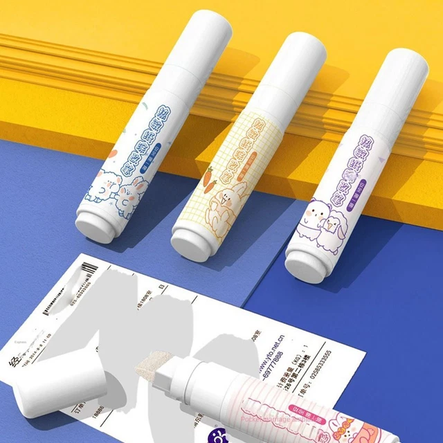 Fluido Per La Correzione Della Carta Termica 2 In 1 Con Coltello Per