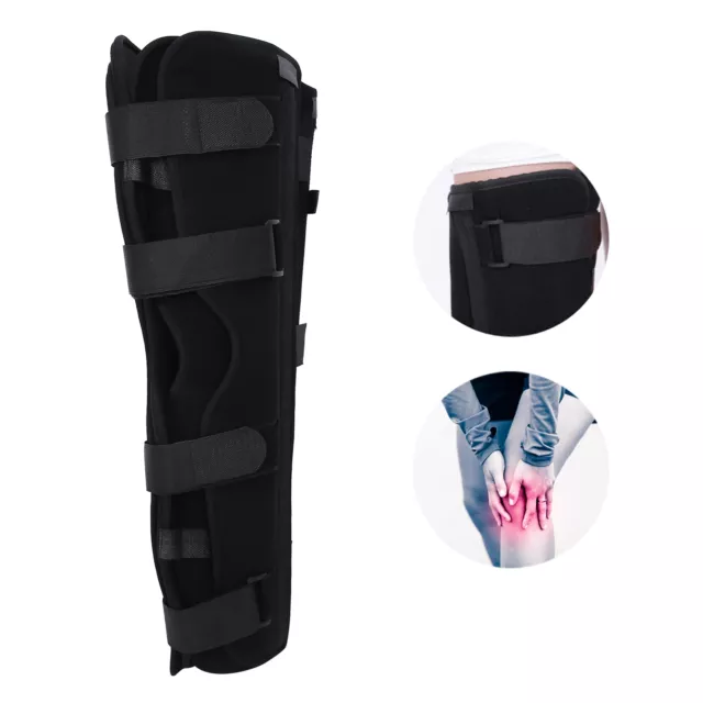 Knee Brace Adjustable Postoperation Fracture Sprain Knee Splint Immobilizer FST