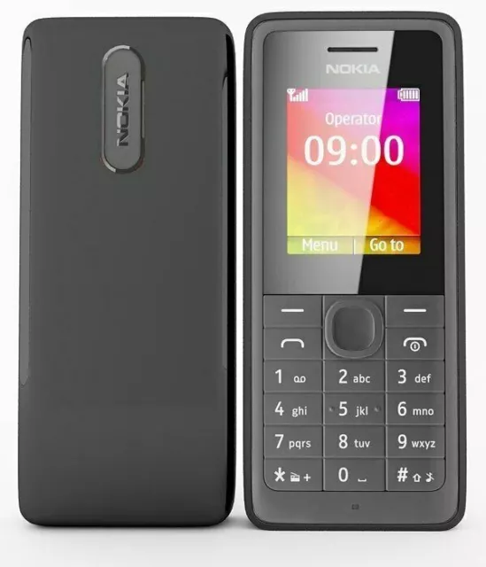 Brand New Nokia 106 Unlocked Mobile Phone Various Colour Unlocked Sim Free