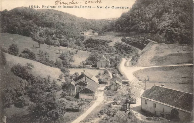 Environs de Baume les Dames - Val de Cusance - vue générale
