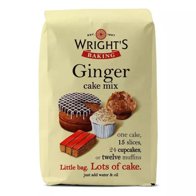 Wright's Baking Ginger Cake Mix 500g