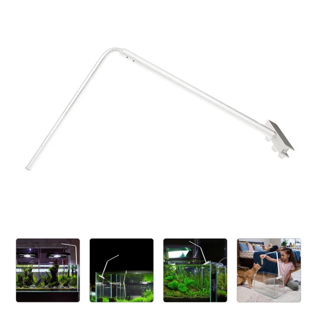 Aquarium Lighting Holder Fish Tank Lamp Hanging Bracket Aluminum Alloy Light