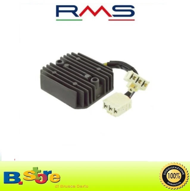 Régulateur De Tension Pour Honda SH 125 (2005-2009) - Pièce Neuve De Remplacement, Marque Teram Loisirs, Noir